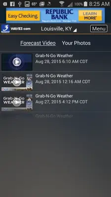 WAVE Radar android App screenshot 1